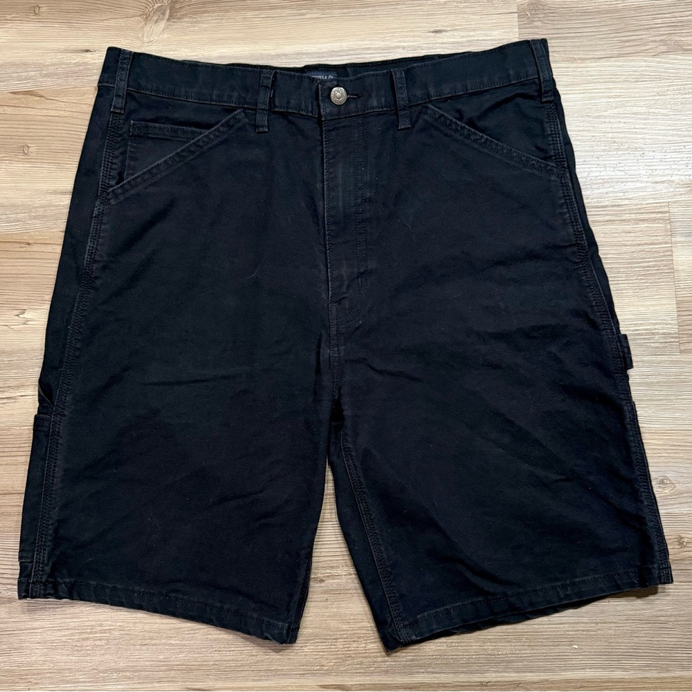 Men's Black Levi's Carpenter Shorts